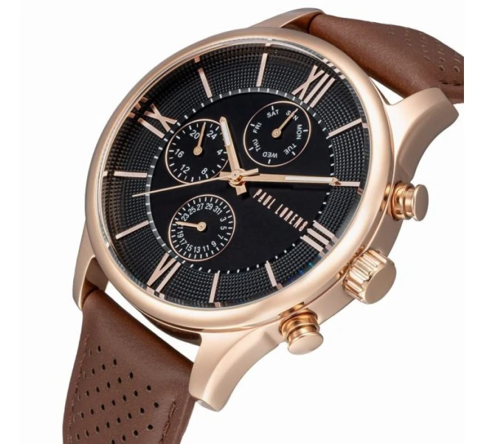 Pánske hodinky PAUL LORENS PL11652A6-1B1 + BOX Pánske hodinky PAUL LORENS PL11652A6-1B1 + BOX