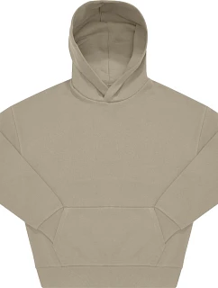 B&C Influence Hoodie – mikina s kapucňou oversize z hrubej bavlny 01.IH02 mastic