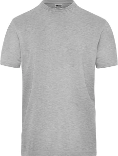 JN Pánské pracovní tričko z bio bavlny Solid 02. grey heather model 22531591 - Daiber