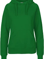 Neutral O 83101 Dámska mikina s kapucňou z bio bavlny 77.8311 zelená