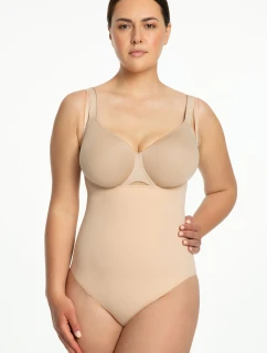 Julimex 419 Seamless Body Open Bust farba:béžová