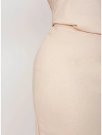 Spódnica LK SD model 18617654 brzoskwiniowy - FPrice Spódnica LK SD model 18617654 brzoskwiniowy - FPrice