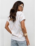 Bluzka RV BZ model 22123697 beżowy - FPrice