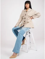 Dámský kabát EM EN model 22034922 béžový - FPrice