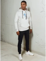 Pánská šedá mikina s kapucí Dstreet model 21976174 - FashionStreet