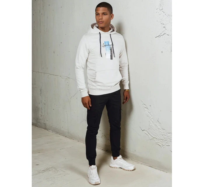 Pánská šedá mikina s kapucí Dstreet model 21976174 - FashionStreet