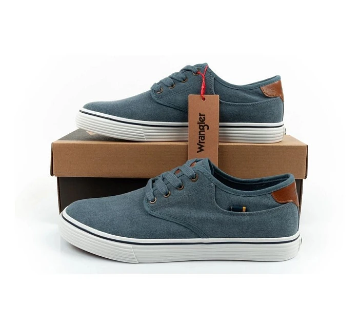 Pánska športová obuv Wrangler Calypso Derby trainers blue comfortable
