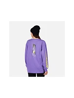 Unisexové tričko ROSSIGNOL SUPER LS TEE, fialové