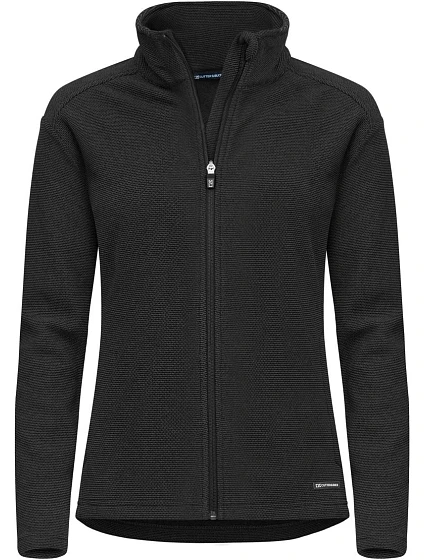 Cutter & Buck Hunts Fleece Jacket Women Dámska fleecová bunda „Hunts Point“ 68.8433 čierna Cutter & Buck Hunts Fleece Jacket Women Dámska fleecová bunda „Hunts Point“ 68.8433 čierna