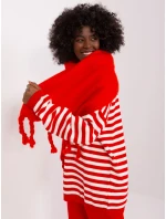 Szalik AT SZ model 19341570 czerwony - FPrice