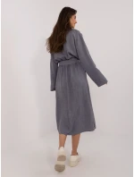 Sukienka LK SK model 20470374 ciemny szary - FPrice Sukienka LK SK model 20470374 ciemny szary - FPrice