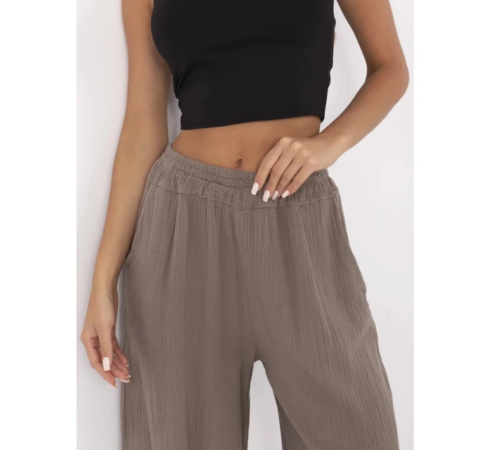 Spodnie MI SP model 21049569 brązowy - FPrice