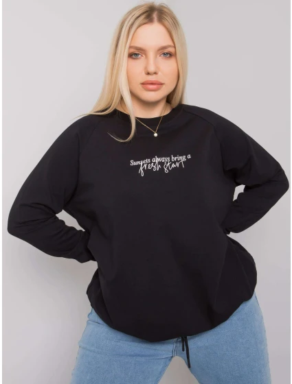 Mikina RV BL 7162.12P čierna Mikina RV BL 7162.12P čierna