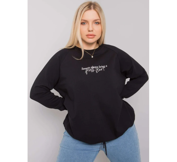 Mikina RV BL 7162.12P čierna Mikina RV BL 7162.12P čierna