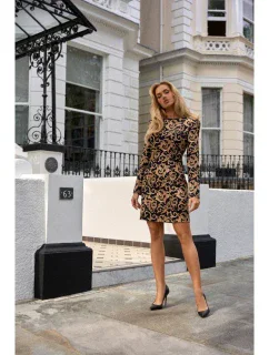 Šaty s potiskem a prošíváním model 1 model 18863487 - Moe