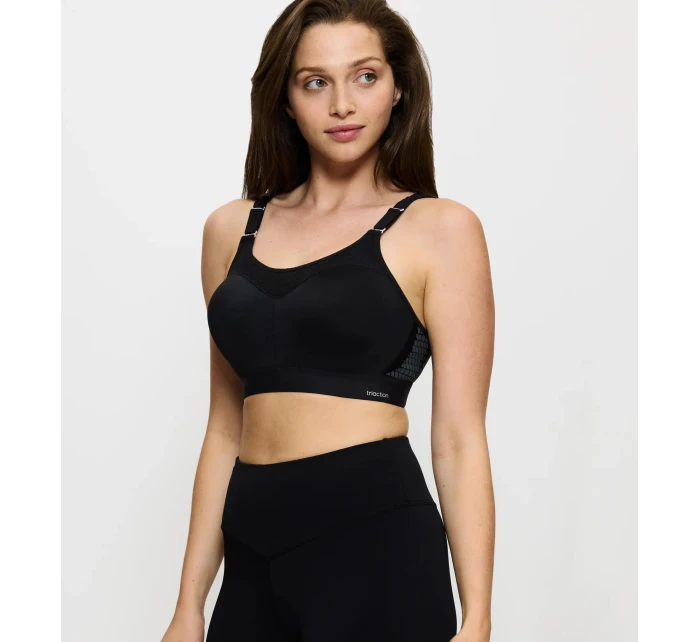 Dámska športová podprsenka Triaction Control Lite W01 EX - BLACK - black 0004 - TRIUMPH