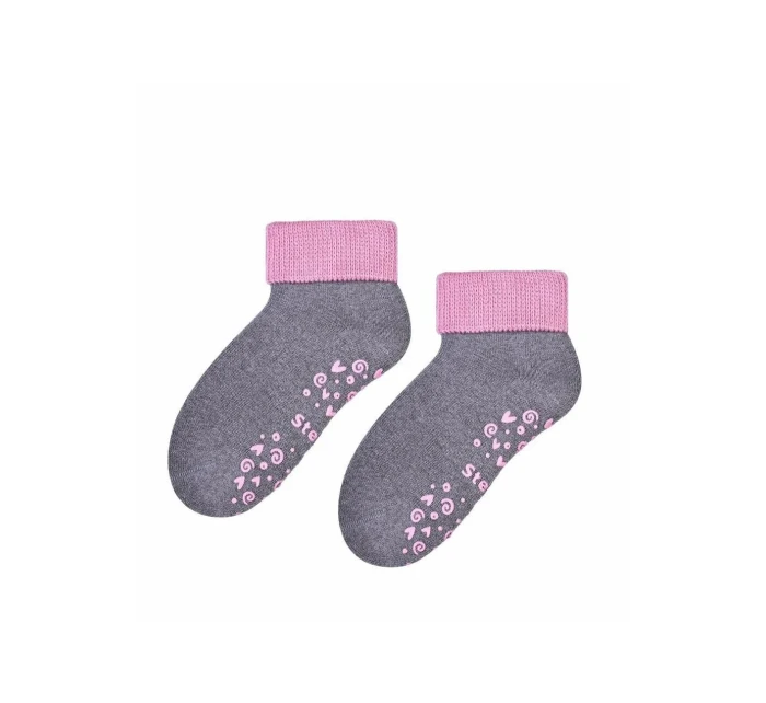 Skarpety Cotton Candy ABS dziecięce model 16235407 - Steven Skarpety Cotton Candy ABS dziecięce model 16235407 - Steven