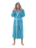 župan Tampa model 20647371 pánský tyrkys - Vestis župan Tampa model 20647371 pánský tyrkys - Vestis