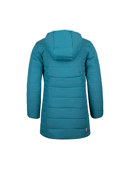 Dívčí zateplená bunda s kapucí Girls Coat winter blue model 21350517 - Trollkids Dívčí zateplená bunda s kapucí Girls Coat winter blue model 21350517 - Trollkids