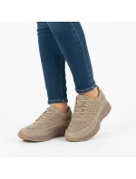 Skórzane damskie jasny Sergio model 22026034 - LEONE