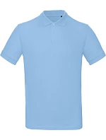 B&C Inspire Polo /men_° Pánske polo tričko z bio bavlny 01.0430 sky blue