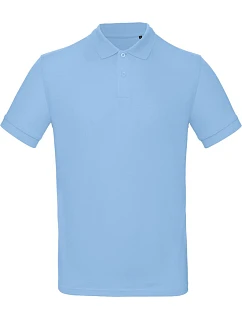 B&C Inspire Polo /men_° Pánske polo tričko z bio bavlny 01.0430 sky blue