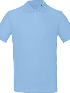 B&C Inspire Polo /men_° Pánske polo tričko z bio bavlny 01.0430 sky blue