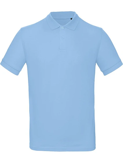 B&C Inspire Polo /men_° Pánske polo tričko z bio bavlny 01.0430 sky blue