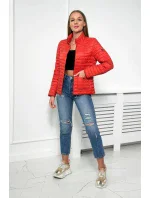 Cestovní bunda model 18753131 Florence oranžová - K-Fashion