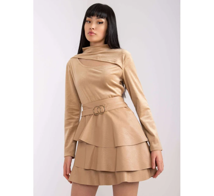 Blúzka DHJ BZ 6561.09P ťava