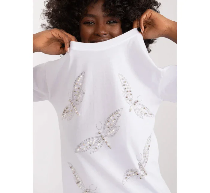 T shirt PM TS model 21192730 biały - FPrice