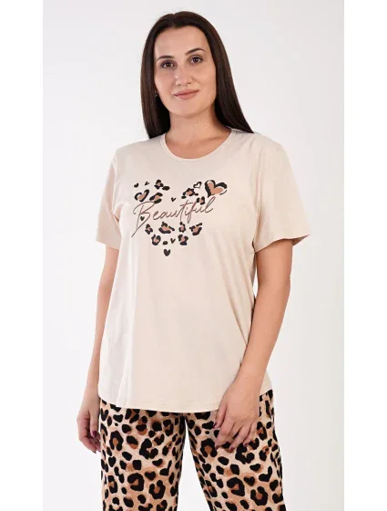 Dámske capri pyžamo Beautiful