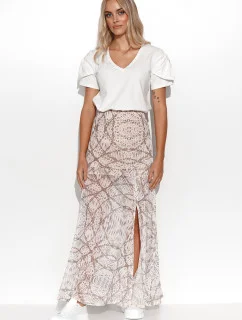 Dlhá sukňa model 176215 Makadamia
