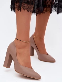 Lodičky na podpätku, model 230969 Step in style