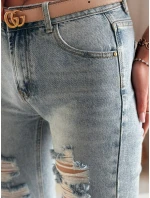 Dámské džínové kalhoty regular fit blue Dstreet model 21985242 - FashionStreet