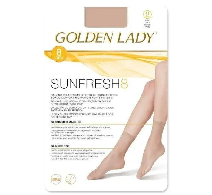 Ponožky model 7465395 8 den A'2 - Golden Lady