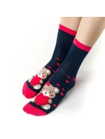 Dámské ponožky model 14559108 Srdce - Steven Dámské ponožky model 14559108 Srdce - Steven