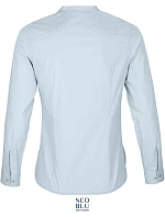 NEOBLU Bart Women Popelínová blúzka s dlhými rukávmi 24.3787 soft blue NEOBLU Bart Women Popelínová blúzka s dlhými rukávmi 24.3787 soft blue
