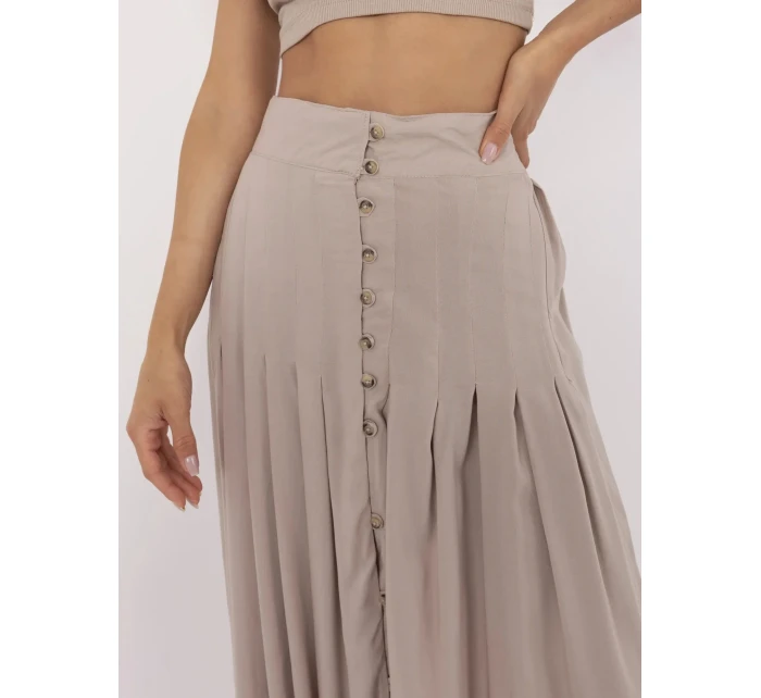 Spódnica model 21116728 ciemny bezowy - FPrice