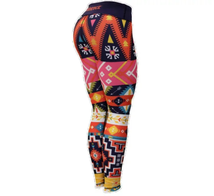 Dámske fitness legíny Six Deuce Aztec - multicolor - Litex