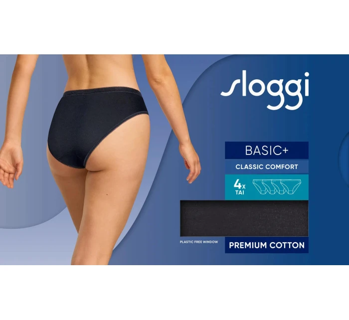 sloggi Basic+ Tai 4P - BLACK - SLOGGI BLACK - SLOGGI sloggi Basic+ Tai 4P - BLACK - SLOGGI BLACK - SLOGGI
