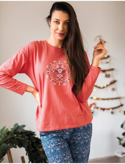 Pyžamo LNS model 21299743 B25 long/r SXL dámské - Key