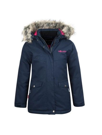 Nepremokavá bunda Trollkids Oslo Coat XT Jr 180-114
