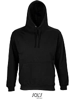 SOL'S Condor Unisex mikina s kapucňou 25.3815 čierna SOL'S Condor Unisex mikina s kapucňou 25.3815 čierna