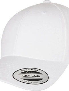 6 panelová Snapback kšiltovka 55. white model 22412514 - Flexfit