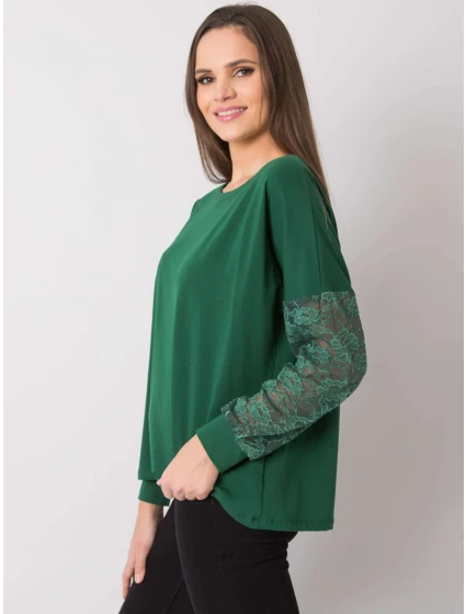 Blúzka RV BZ 7342.03 tmavo zelená Blúzka RV BZ 7342.03 tmavo zelená