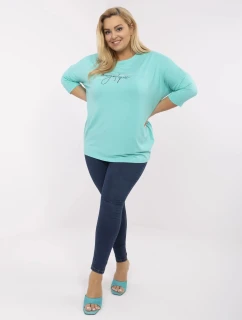 Blúzka RV BZ A525.90 tyrkysová