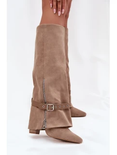 Topánky na podpätku model 217210 Krok vo veľkom štýle