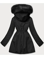 CIEPŁA KURTKA ZIMOWA DAMSKA DWUSTRONNA CZARNA model 21243786 - MHM CIEPŁA KURTKA ZIMOWA DAMSKA DWUSTRONNA CZARNA model 21243786 - MHM