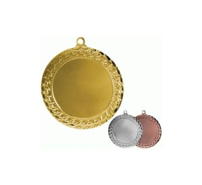 Všeobecná zlatá medaila s priestorom pre emblém 50 mm - oceľová medaila